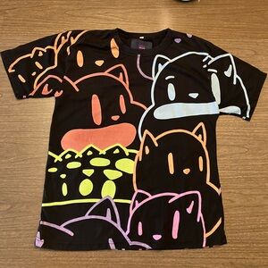 Gavin South crazy cat t-shirt